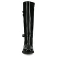 thumbnail image 6 of Journee Womens Sonny Buckle Detail Knee High Round Toe Inside Zipper Extra Wide-Calf Comfort Casual Boots, 6 of 9