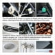 thumbnail image 5 of Kit de Pulido de Ruedas de Aluminio para Taladro, Rueda Pulidora para Coche, Motocicleta, Colector de Llantas, Pulido para Madera, 14 Uds., 5 of 5