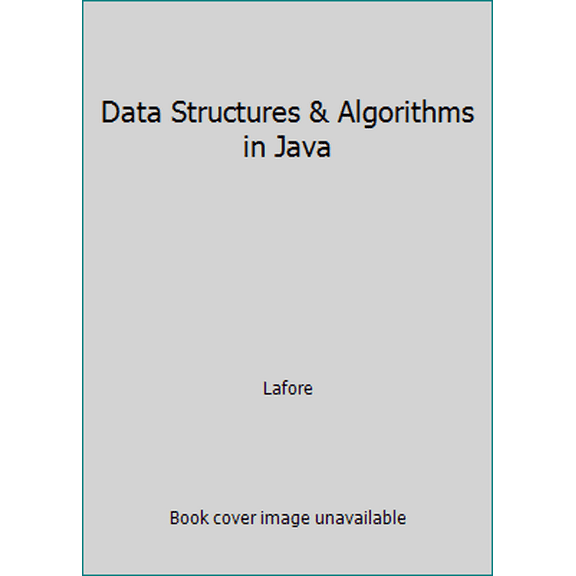 Pre-Owned Data Structures & Algorithms in Java (Paperback) 8131718123 9788131718124