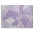 thumbnail image 2 of Addison Rugs Chantille Indoor/Outdoor Transitional Geometric Lilac Washable Rectangle Rug, 1'8" x 2'6", 2 of 6