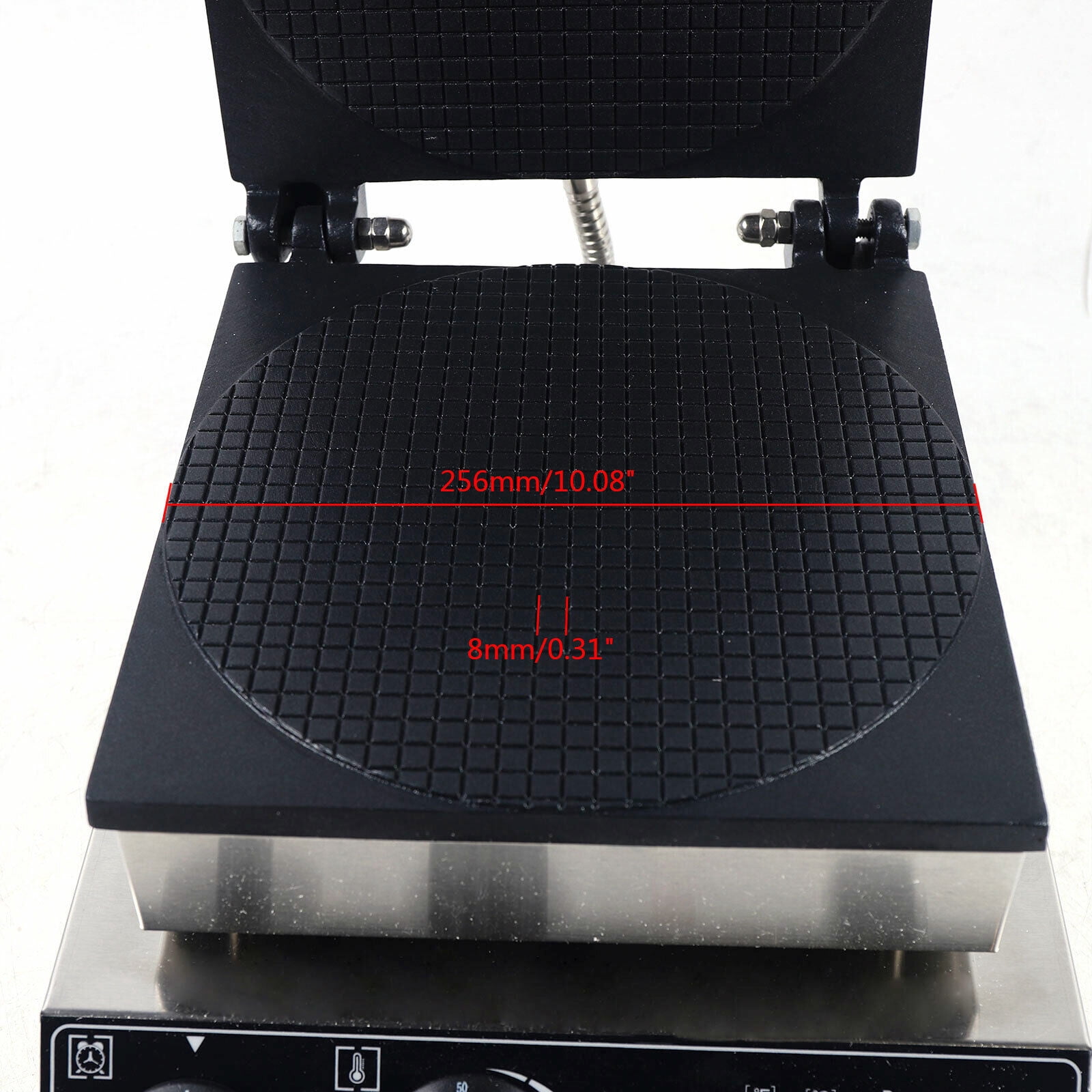Denest 1500W Commercial Nonstick 110 V Electric Dutch Stroopwafels Baker Waffle Maker Machine
