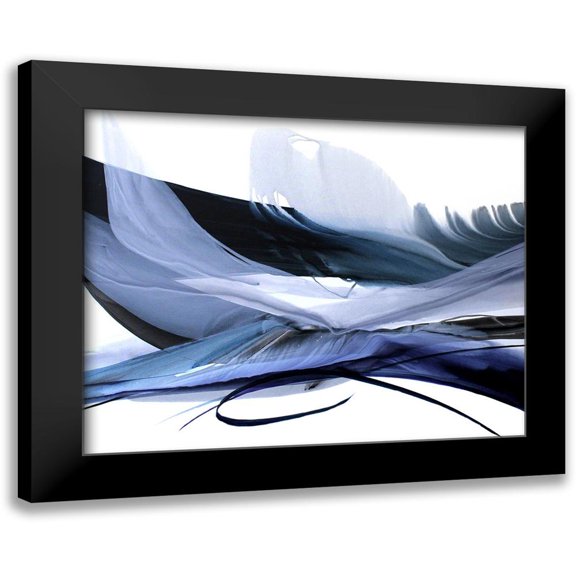 Ridgeway, Bette 14x12 Black Modern Framed Museum Art Print Titled - Echoes of Love