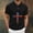Black, variant on COSFO Polo T Shirts for Men Waffle Short Sleeve Cross Golf Graphic Tees Quick Dry Collared Slim Fit Pullover Summer Tops