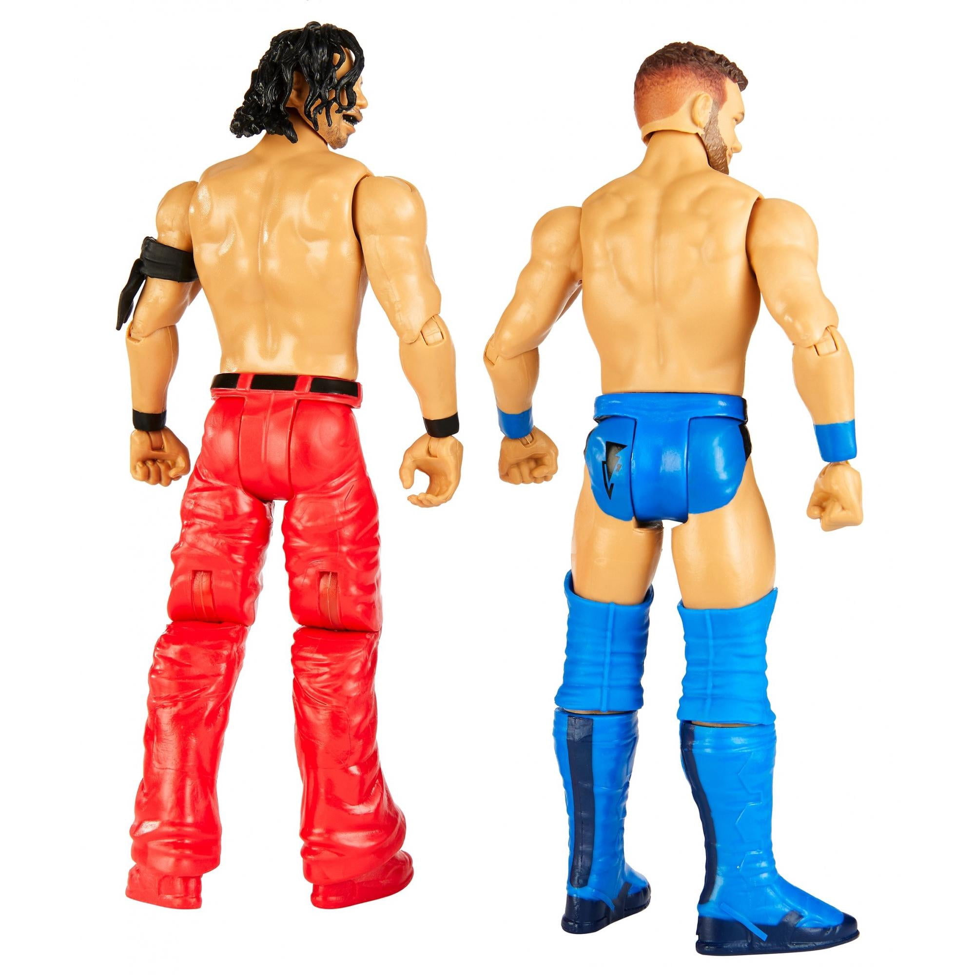 WWE Battle Pack Includes Two 6-inch Action Figures with Articulation & Ring Gear