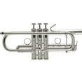 thumbnail image 4 of Bach Stradivarius C180 Series Philly Pro C Trumpet Outfit, Silver Plated, 4 of 5