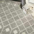 thumbnail image 6 of Nourison Grafix Moroccan Grey 6' x 9' Area Rug, (6x9), 6 of 8