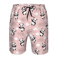 thumbnail image 3 of Pofeuu Panda Flying in the Sky (2) Prin Men's Swim Trunks Quick Dry Bathing Suit Swimming Board Shorts Mesh Lining Beach Swimwear-X-Large, 3 of 6