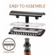 thumbnail image 3 of Maquinilla de afeitar Bambaw reutilizable para hombres y mujeres con 5 cuchillas, 3 of 7
