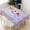White-1, variant on Rectangular Tablecloth 60x84 Inch – Waterproof Polyester Printed Table Cover, Wrinkle Resistant, Washable for Kitchen & Dining, Colorful Geometry Fluid Print