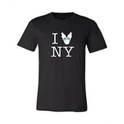 Hal's New York Unisex Short-Sleeve T-Shirt (I Heart NY, Medium)