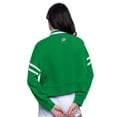 thumbnail image 2 of Women's-Starter  Kelly Green Dallas Stars Power Play Cropped Pullover Sweatshirt, 2 of 2
