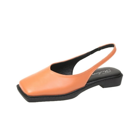 

Gentle Fairy Style Shoes Women‘s Summer New Small Square Low Heel Baotou Sandals Women‘s