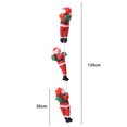 thumbnail image 6 of Mosey Christmas Ornament Santa Ladder Climbing Festive New Year Gift Christmas Tree Window Decor Create Atmosphere Cartoon Decor Supplies, 6 of 8