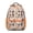 Orange-7, variant on Stylish Snowflake Print Backpack for Teens - Waterproof & Breathable School Bag with Spinal Support, Penguin Decorated Lightweight Daypack