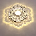 thumbnail image 5 of BLEEUS Modern Led Crystal Ceiling Lights Surface Mounted Porch Aisle Lamp Lighting Supplies （White）, 5 of 8