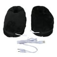 thumbnail image 2 of Heated Slippers,  Thick Soft Plush Heating Shoes Wear  Safe Washable  For Outdoor Activity For Men Women For Home Bedroom, 2 of 8