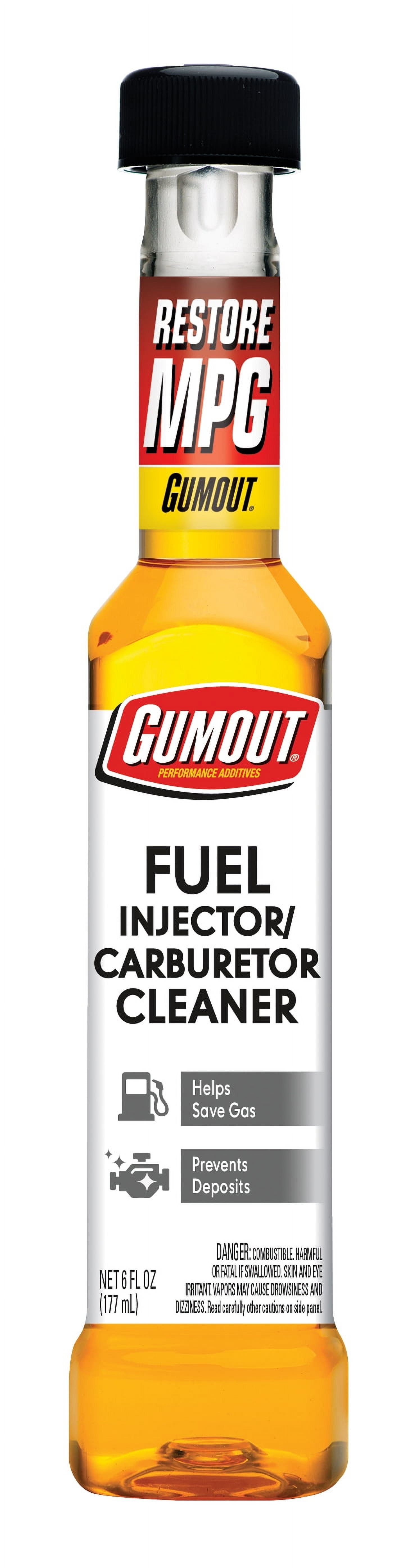 Gumout Fuel Injector Cleaner/Carb Cleaner Additive 6 oz