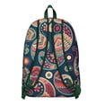 thumbnail image 3 of Chic and Functional Boho Paisley Backpack for College, Durable School Bookbag with Laptop Sleeve, Roomy Daypack for Students, Perfect Gift Idea for Women and Teens, 3 of 5