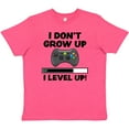 thumbnail image 3 of Inktastic I Dont Grow Up I Level Up with Game Controller Black Youth T-Shirt, 3 of 5
