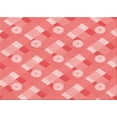 thumbnail image 1 of Ahgly Company Indoor Rectangle Patterned Pastel Pink Area Rugs, 3' x 5', 1 of 6