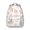 White-17, variant on Rustic Farmhouse Plaid Backpack Buffalo Checkered and Striped Fusion Vintage School Bag for Students