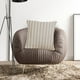 thumbnail image 3 of Decorative Throw Pillow 45x45cm | Soft Plush Sofa Cushion with Removable Polyester Stripe Pillowcase | Cozy Home Decor Accent for Living Room or Bedroom | Includes Pillow Insert, 3 of 7