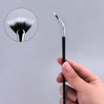 thumbnail image 4 of cepillo de pestañas,cepillo de pestañas peine separador herramienta portátil,cepillo de pestañas creativo Fan Shape maquillaje doblado,cepillo de pestañas profesional negro Sunnimix cepillo de pestañas, 4 of 6