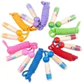 thumbnail image 4 of 2.6m Adjustable Wooden Handle Skipping Rope Student Sports Goods (Orange), 4 of 5