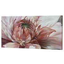 Brilliant Bloom Canvas Wall Art Pink