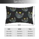 thumbnail image 2 of Fotbe Faces Of The Cat Funda de Almohada Decorativa Estilo Occidental, Lujo en Algodón, Fundas para Almohadas King, Cojín Estampado para Decoración del Hogar-16"x24", 2 of 6