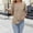Khaki, variant on YHAJDS Lace Tops for Women Blouses Dressy Casual Short Sleeve Round Neck Spring Summer Shirt