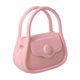 thumbnail image 2 of Bolso cuadrado pequeño para mujer, bolso de noche de PU, bolso de charol, bolso de hombro de Color caramelo a la moda, bandolera (rosa), 2 of 5
