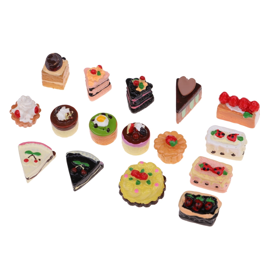 Dollhouse Assorted Donuts with Window Bakery Box Doughnuts 1:12 Miniature Food 