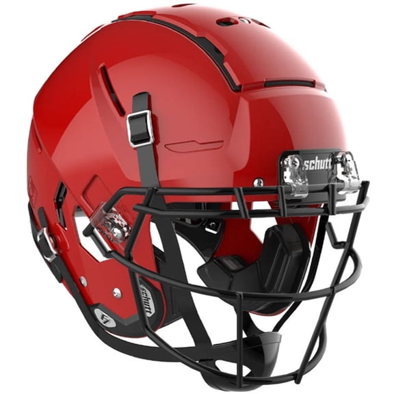 Schutt F7 LX1 Youth Football Helmet (L, Scarlet)