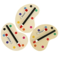 PBPBOX Tiny Paint Palette Mini Paint Palettes Multi 3PCS Density Board