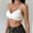White, variant on Womens Invisible Embrace Wireless Bralette - 3D Soft Support Bra with Sculpted Back & No-Ride-Up Underband(Nude)