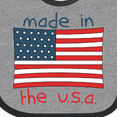 thumbnail image 4 of Inktastic Made in the U.S.A. Boys or Girls Baby Bib, 4 of 4