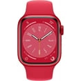 thumbnail image 2 of Apple Watch Series 8 41mm WIFI Red w/ SM Red Sport Band- A Grade, 2 of 3