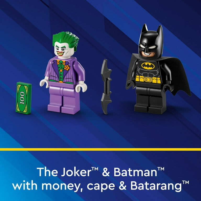 LEGO DC Batmobile Pursuit Batman vs. The Joker 76264 Buildable DC Super Hero Playset Quick and Fun to Build Batmobile Toy with Endless Play