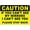Warning Sign 2, variant on Caution Hot Work Area Sign 8"x12", Aluminum Tin Warning Signs for Home Outdoor Garden, High-Visibility Fire Safety Sign for Workshop