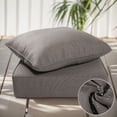 thumbnail image 2 of Jentlehouse 22''×24''×6'' Outdoor Deep Seat Cushions Set of 2,Water,UV & Fade Resistant High-Resilience Chair Cushion for Patio Furniture Chair Couch, 2 of 11