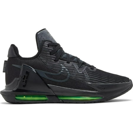 Nike LeBron Witness VI Mens Black Anthracite Volt Basketball CZ4052 004