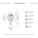 thumbnail image 3 of Pulseras para mujer, regalos para mujer Jadi, reloj de pulsera analógico de cuarzo de cuero para hombre y mujer, reloj de moda, 3 of 3