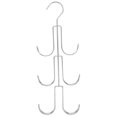 thumbnail image 3 of Purse Holder For Closet Multi Layer Hanger Organizer Household Silver 37x14x2cm Space Saving Rotating 1Set, 3 of 4