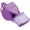 Purple, variant on Fox 40 Classic CMG Safety 3-Chamber Pealess Whistle, White
