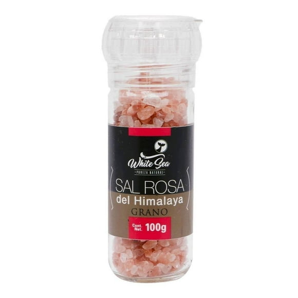 Sal rosa White Sea del Himalaya en grano 100 g