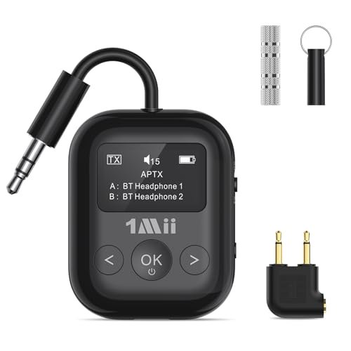 (Open Box) YMOO 1MII SAFEFLY MIN+ BLUETOOTH TRANSMITTER AND RECEIVER - BLACK