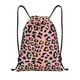 thumbnail image 1 of Fotbe Leopard Bolsa Mochila con Cordón Estampada, Bolsa de Gimnasio Deportiva, Bolsa Cinch, Bolsa con Cordón para Hombres y Mujeres-Small, 1 of 6