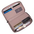 thumbnail image 5 of Wrangler Wristlet Wallet for Women, Vegan Leather Checkbook Wallet, RFID Paisley Designer Woman Wallet, Pink, 5 of 7