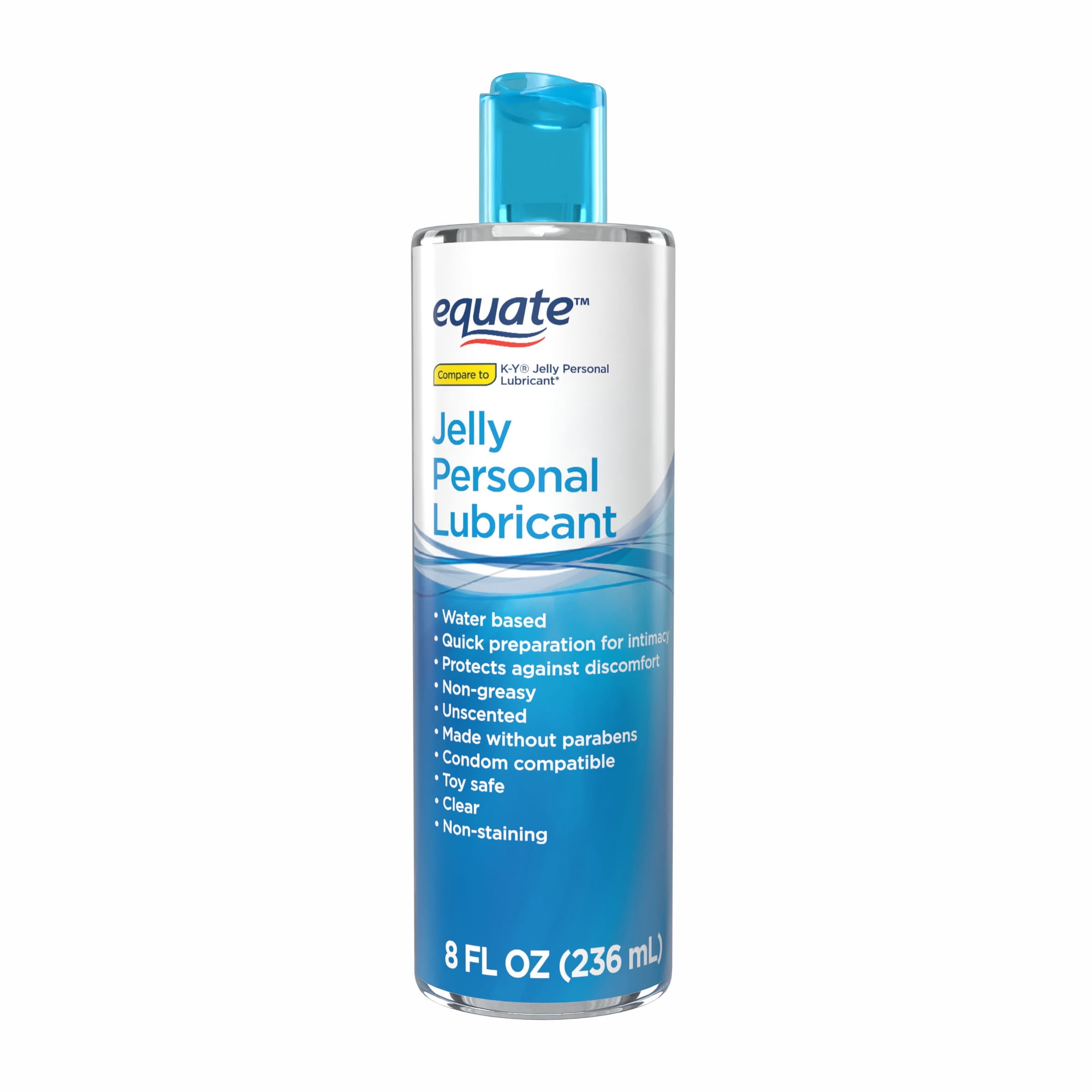 Equate Jelly Personal Lubricant, 8 fl oz, Compare to K-Y® Jelly Personal Lubricant